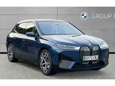 Used BMW iX M Sport 239 kW (326 HP) 2022 Blue SUV