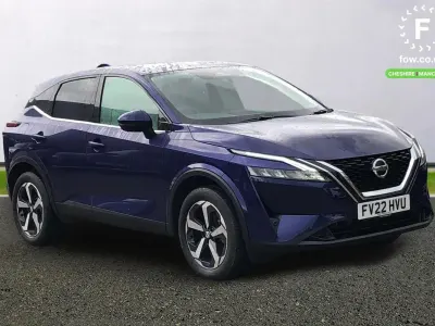 Used Nissan Qashqai N-Connecta 2022 Blue SUV