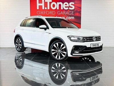Used VW Tiguan R-line 150 HP (110 kW) 2018 White SUV