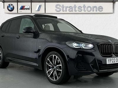 Black Used 2022 BMW X3 M Sport SUV | £35,490 (Fair price)
