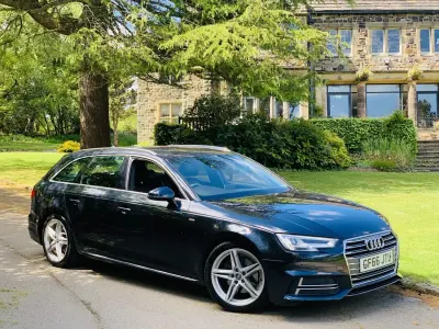 Second-hand Audi A4 S-Line 190 CP (139 kW) 2016 Albastru Break