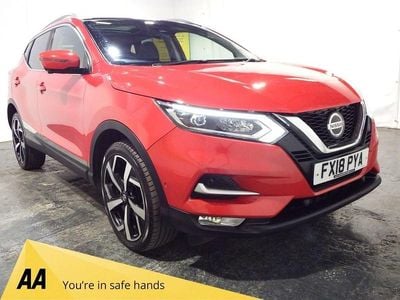 Used Nissan Qashqai S 110 HP (80 kW) 2018 Red SUV