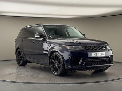 Used Land Rover Range Rover Sport HSE Dynamic 300 HP (220 kW) 2021 Portofino blue SUV