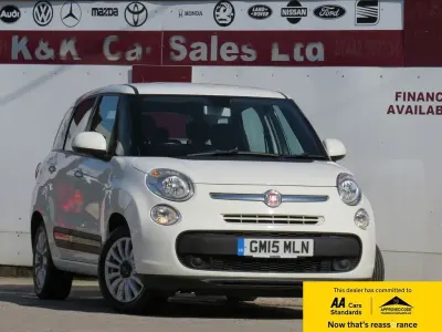 Used Fiat 500L Pop Star 85 HP (62 kW) 2015 White MPV