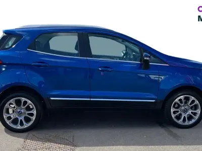 Used Ford Ecosport Titanium 125 HP (91 kW) 2019 Blue SUV