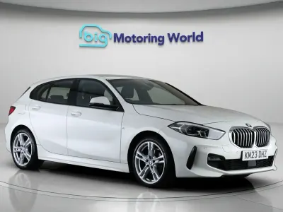 Used BMW 118 M Sport 136 HP (100 kW) 2023 White Hatchback