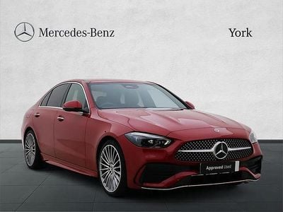 Used Mercedes C300 AMG Line Premium 261 HP (191 kW) 2023 Red Sedan