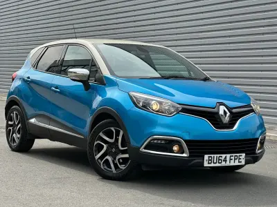 Used Renault Captur Dynamique 90 HP (66 kW) 2014 Blue SUV