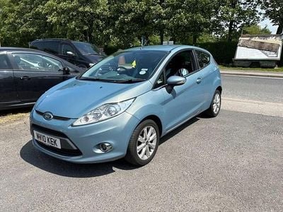 Blue Used 2010 Ford Fiesta Zetec Hatchback | £2,195 (Good price)