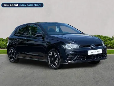 Used VW Polo R-line 115 HP (84 kW) 2025 Black Hatchback