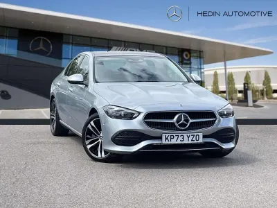 Used Mercedes C200 Exclusive Luxury 204 HP (150 kW) 2023 Silver Sedan