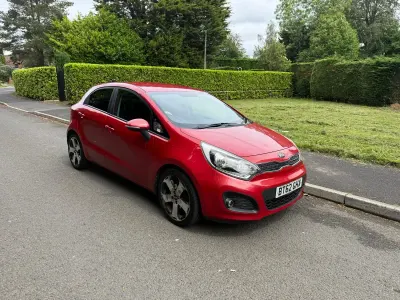 Used Kia Rio 2012 Red Hatchback
