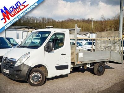 used Vauxhall Movano F3500 CDTi 125PS, L2 Beavertail PLANT TRANSPORTER, Fold-Down Tailgate, DAB