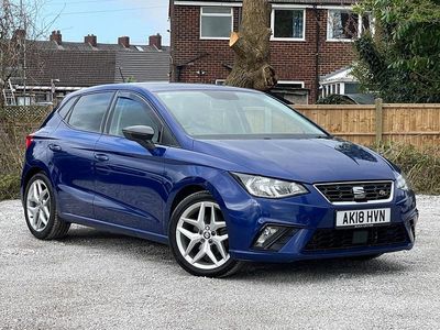 Used Seat Ibiza FR 115 HP (84 kW) 2018 Blue Hatchback