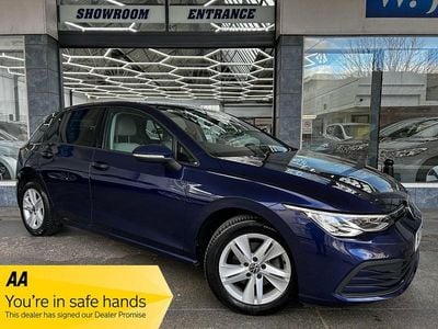 Used VW Golf VII S 130 HP (95 kW) 2021 Blue Hatchback