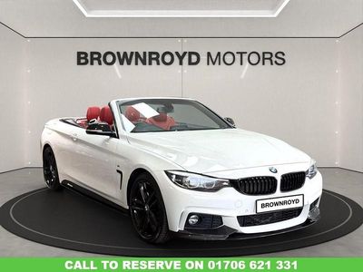 Used BMW 420 M Sport 184 HP (135 kW) 2018 White Cabriolet