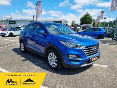 Used Hyundai Tucson SE 177 HP (130 kW) 2019 Blue SUV
