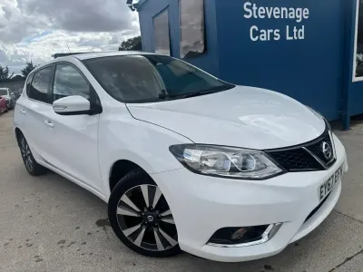 Used Nissan Pulsar N-Connecta 115 HP (84 kW) 2017 White Hatchback