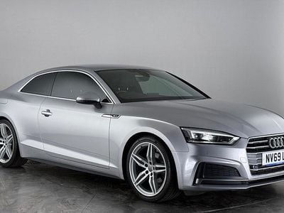 Silver Used 2020 Audi A5 S-Line Coupe | £16,100 (Super price)