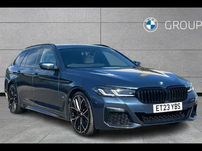 Used BMW 520 M Sport 187 HP (137 kW) 2023 Blue Sedan