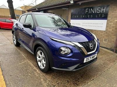 Used Nissan Juke N-Connecta 114 HP (83 kW) 2022 Blue SUV