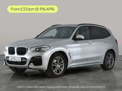 Used BMW X3 M Sport 2020 Silver SUV