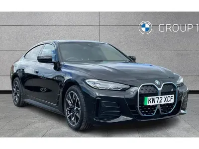 Used BMW i4 M Sport 250 kW (340 HP) 2022 Black Sedan