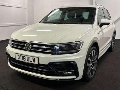 White Used 2018 VW Tiguan R-line SUV | £17,995 (Fair price)