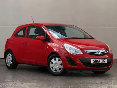 Used Vauxhall Corsa S 65 HP (47 kW) 2011 Red Hatchback