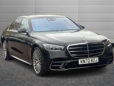 Black Used 2022 Mercedes S400 AMG line Sedan | £68,990