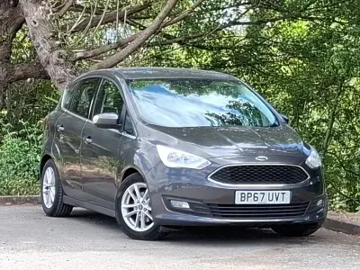 Used Ford C-MAX Zetec 125 HP (91 kW) 2018 Grey MPV