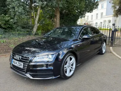 Usado Audi A7 Sportback S-Line 204 CV (150 kW) 2014 Negro Utilitario