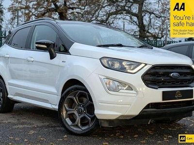 White Used 2019 Ford Ecosport ST-Line SUV | £11,388 (Fair price)