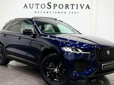 Begagnad Jaguar F-Pace R-Dynamic 404 HK (297 kW) 2022 Blå SUV