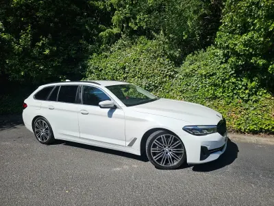 Used BMW 530 2021 White Estate
