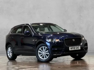 Usado Jaguar F-Pace Prestige 180 HP (132 kW) 2019 Azul SUV