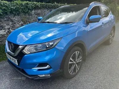 Used Nissan Qashqai N-Connecta 115 HP (84 kW) 2019 Blue SUV