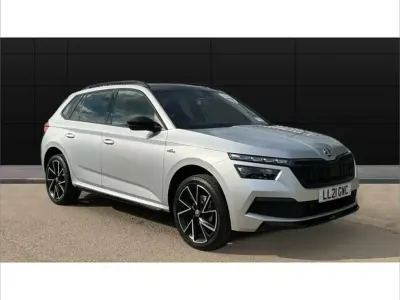 Used Skoda Kamiq Monte Carlo 115 HP (84 kW) 2021 Silver SUV