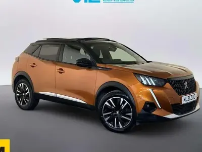 Used Peugeot 2008 Premium 131 HP (96 kW) 2021 Orange SUV