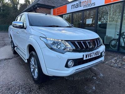 White Used 2017 Mitsubishi L200 Warrior Pickup | £13,998 (A bit pricey)