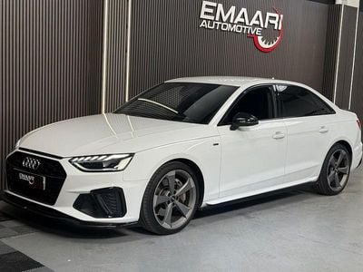 Used Audi A4 Black Edition 245 HP (180 kW) 2019 White Sedan