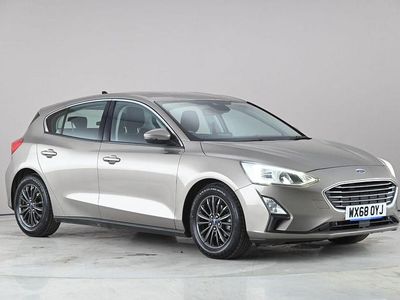 Used Ford Focus Titanium 125 HP (91 kW) 2019 Silver Hatchback