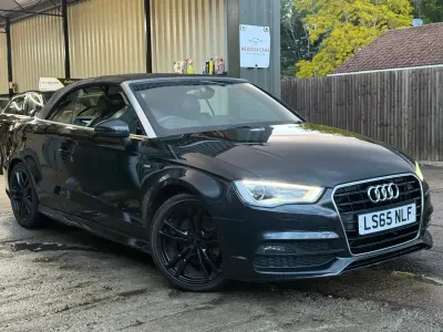 Usado Audi A3 Cabriolet S-Line 150 HP (110 kW) 2015 Preto Cabrios