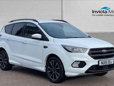 White Used 2019 Ford Kuga ST-Line SUV | £11,250 (Fair price)