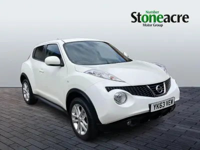 Used Nissan Juke Acenta 2013 White SUV