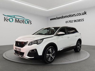 White Used 2017 Peugeot 3008 Allure Hatchback | £8,395 (A bit pricey)
