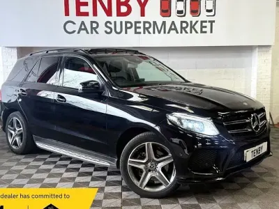 Used Mercedes GLE350 AMG line 258 HP (189 kW) 2017 Black SUV