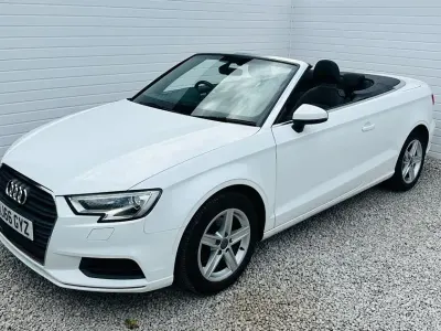 Used Audi A3 Cabriolet 150 HP (110 kW) 2016 White Cabriolet