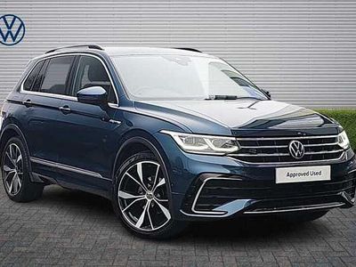 Used VW Tiguan R-line 150 HP (110 kW) 2023 Blue SUV