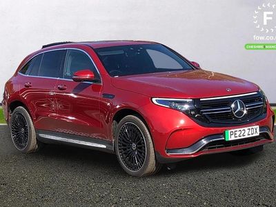 Usado Mercedes EQC400 AMG Line Premium Plus 300 kW (408 HP) 2022 Vermelho SUV